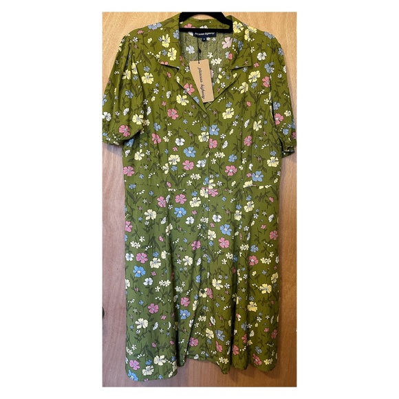 ModCloth Wildflower Power Shirt Dress NWT - Picture 5 of 12